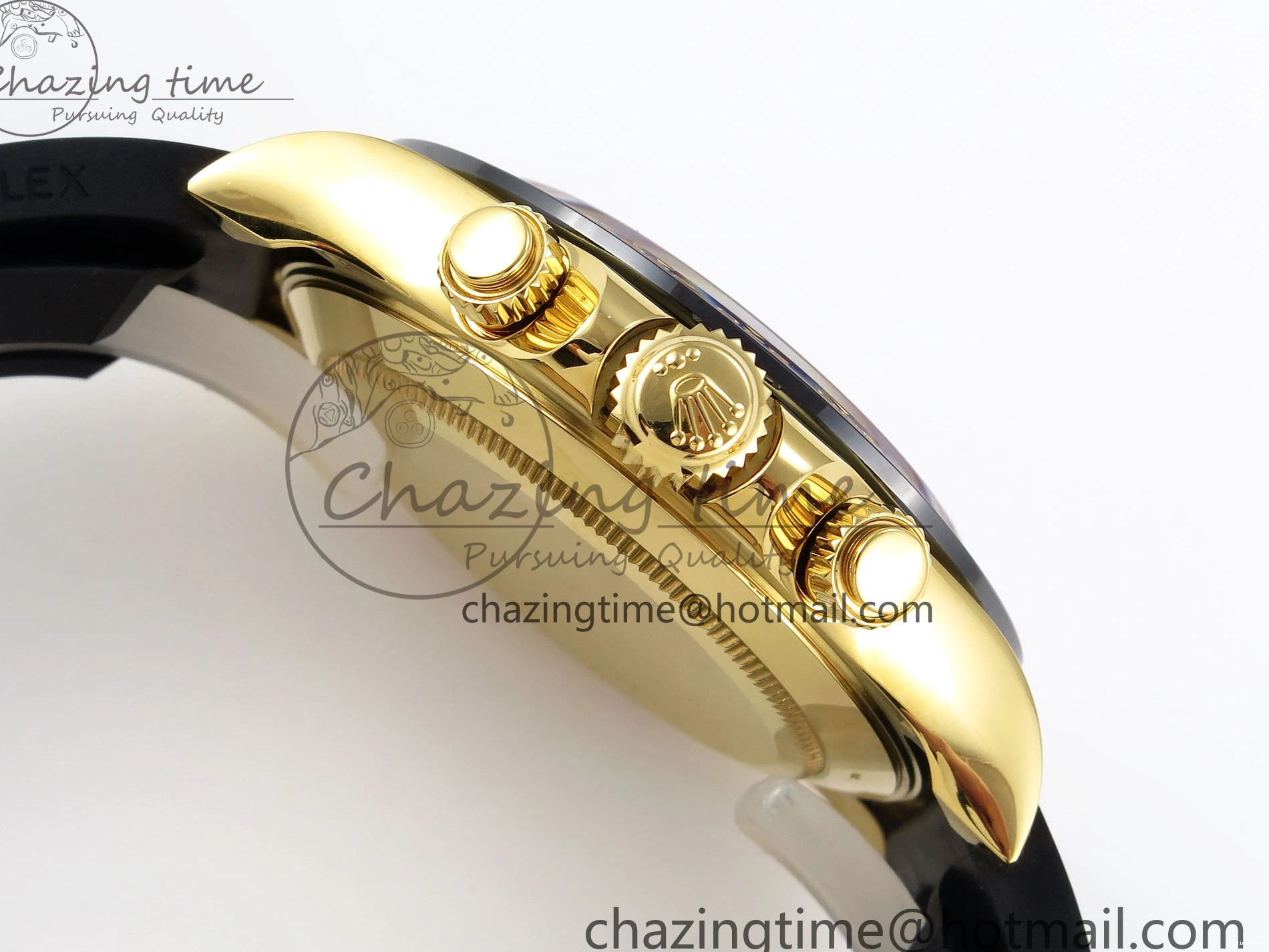 MiroTime 0103 DAYTONA 116518 APSF 1:1 BEST EDITION BLACK DIAL ON OYSTERFLEX RUBBER STRAP SH RelaxedFit 1782